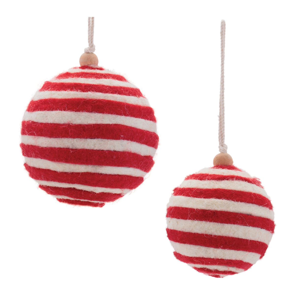 Glitter Ball Ornaments (Set of 8)