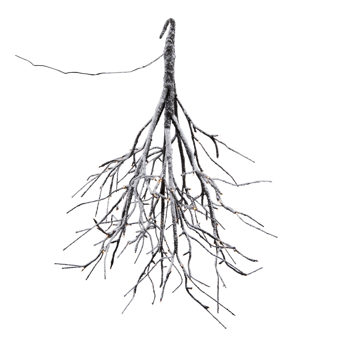 LED Flocked Twig Branch 4'H