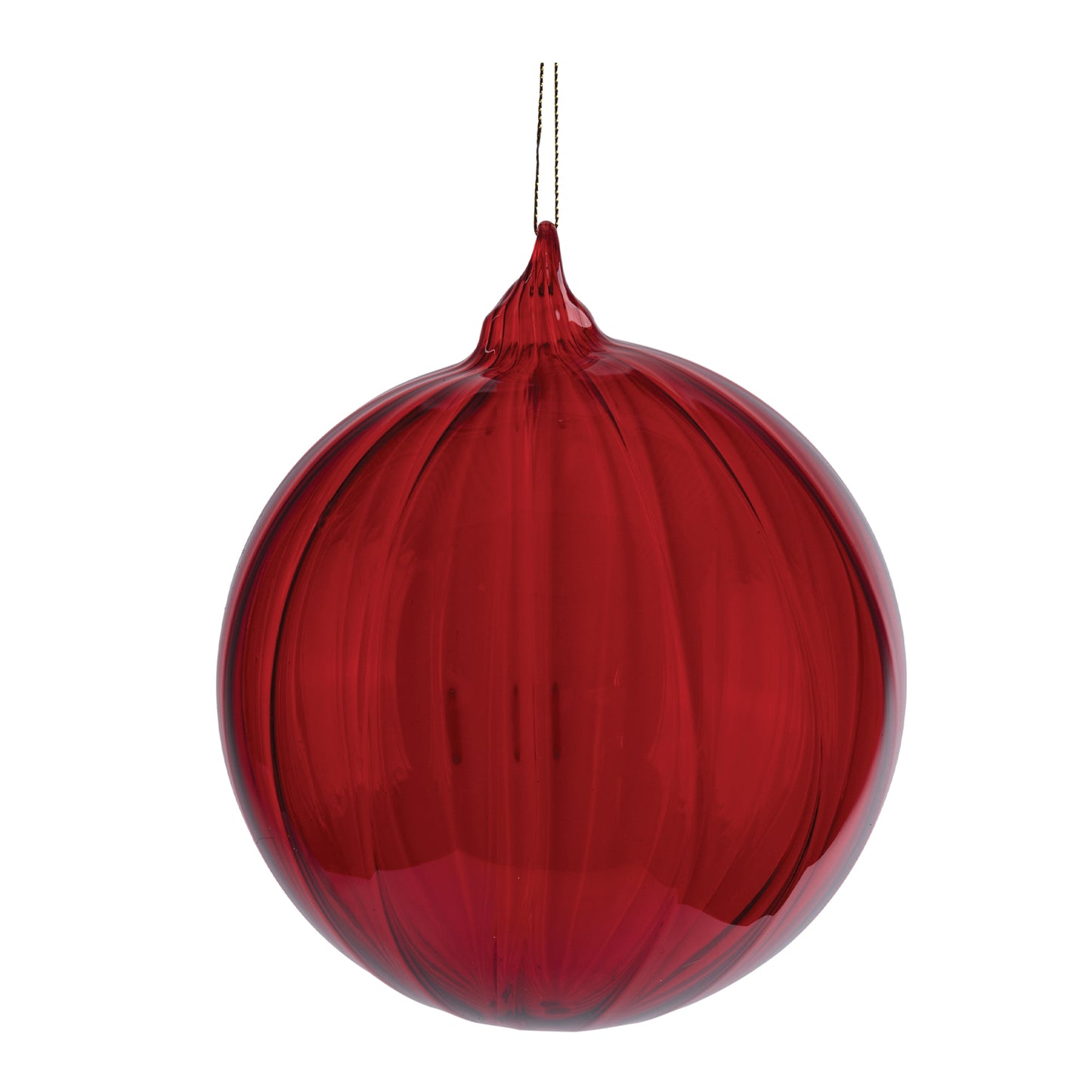 Oversized Glass Ball Ornament (Set of 3)