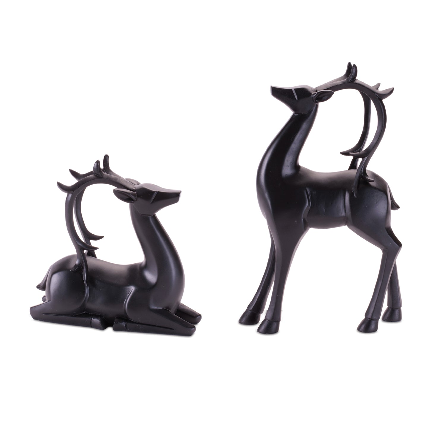 Modern Deer Statue (Set of 2)