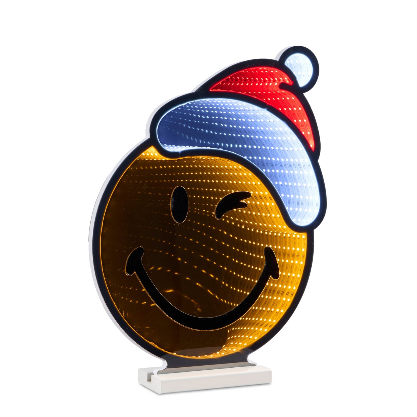SmileyWorld®? Holiday Santa Ekkolight 16"H