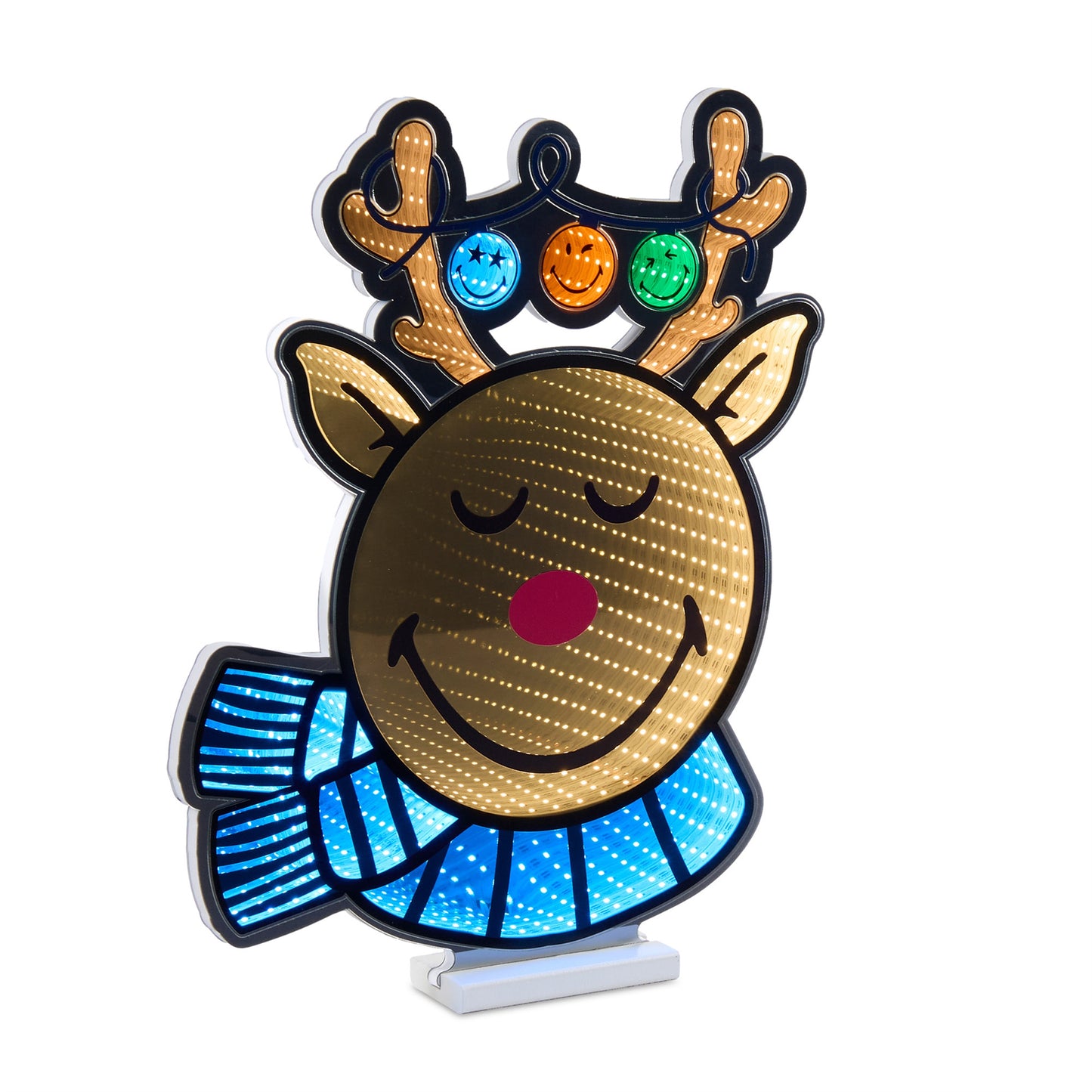 SmileyWorld®? Holiday Reindeer Ekkolight 21"H