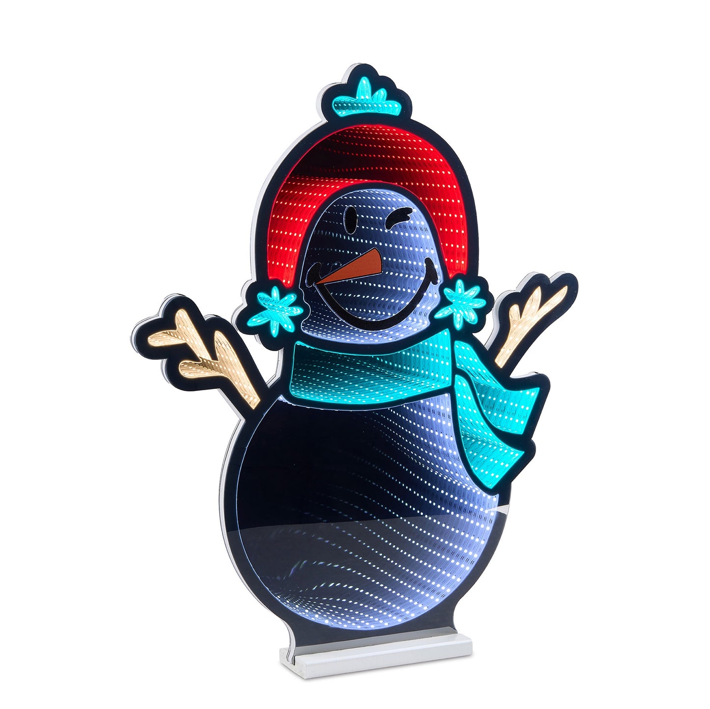 SmileyWorld®? Holiday Snowman Ekkolight 24"H