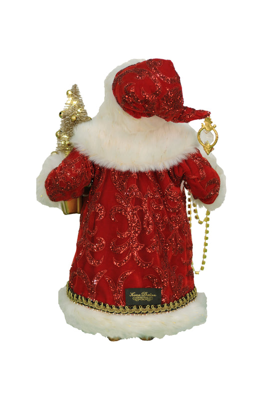 CC16-200 Lighted Traditional Elegance Santa