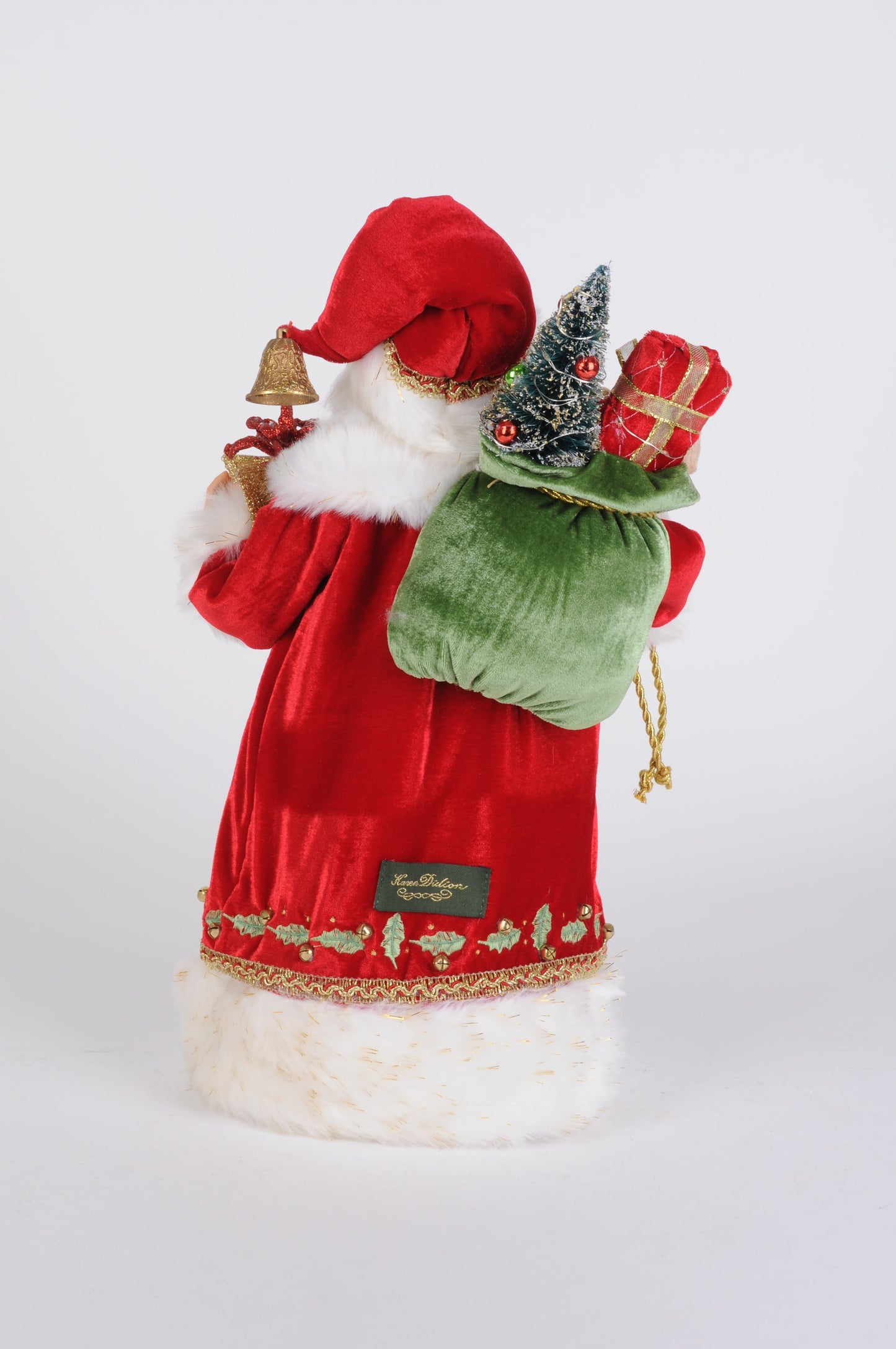 CC16-263 Lighted Traditional Tartan Santa