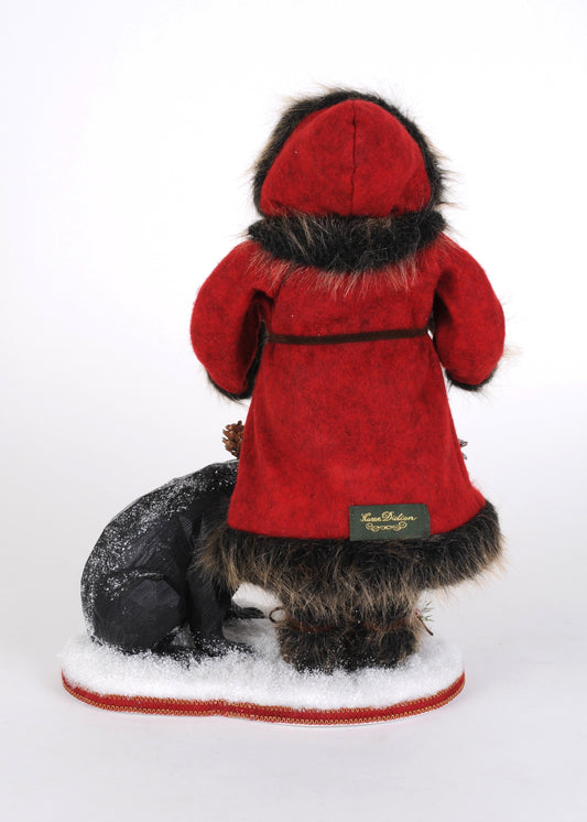 CC16-277 Woodland Bear Santa