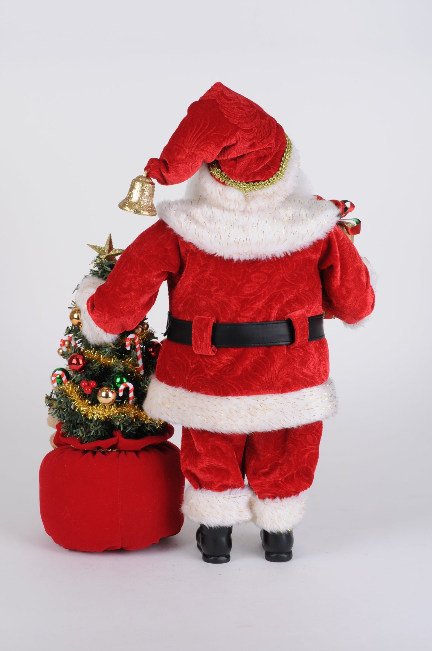 CC18-68R Lighted Santa Bearing Gifts