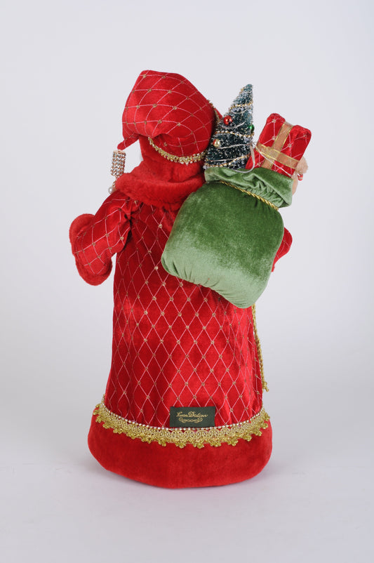 CC18-88 Lighted Holly Jolly Santa