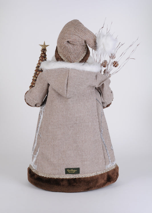 CC24-01 Lighted Winter Woods Santa