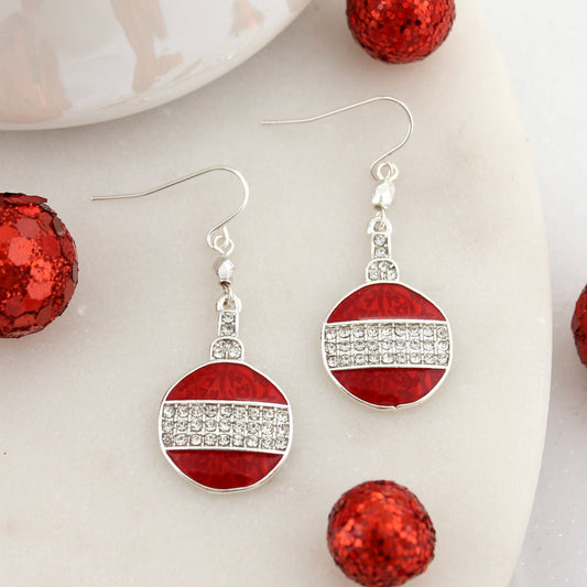 Crystal Ornament Earring