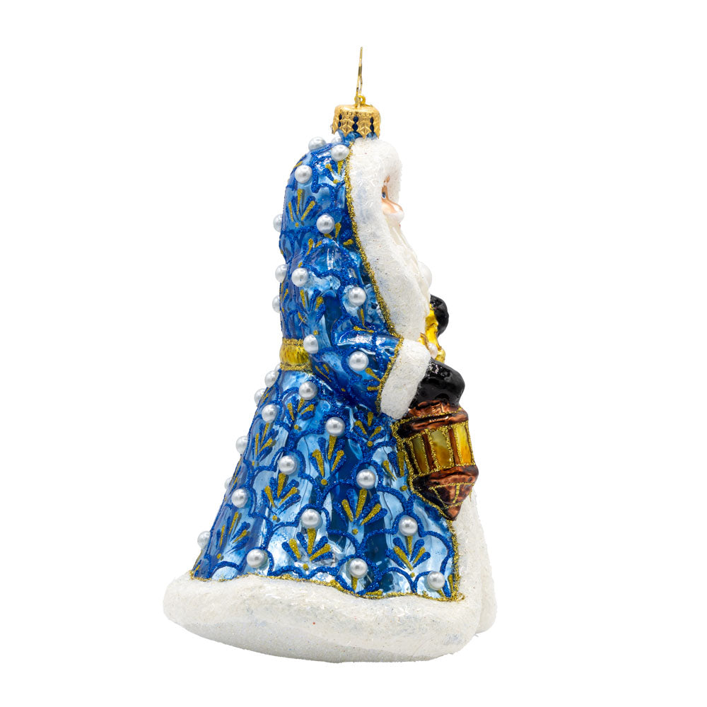 Gilded Grandeur Santa