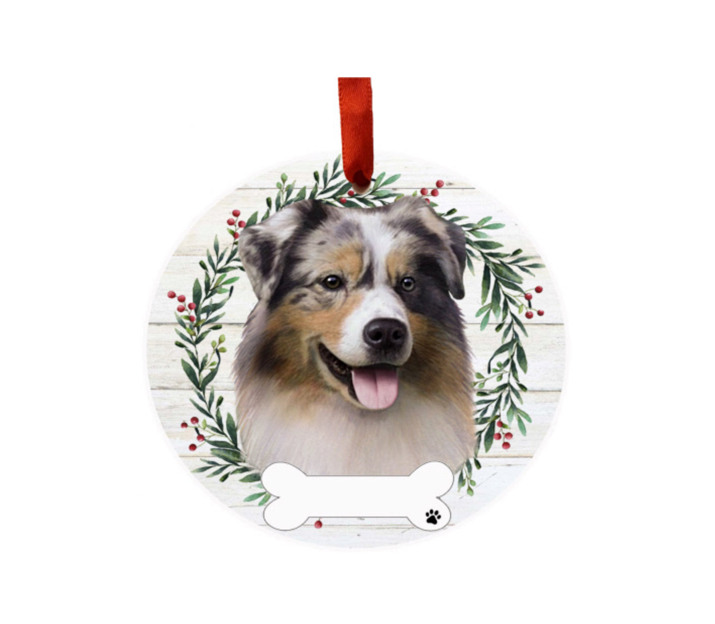 E&S Pets Ceramic Round Ornaments