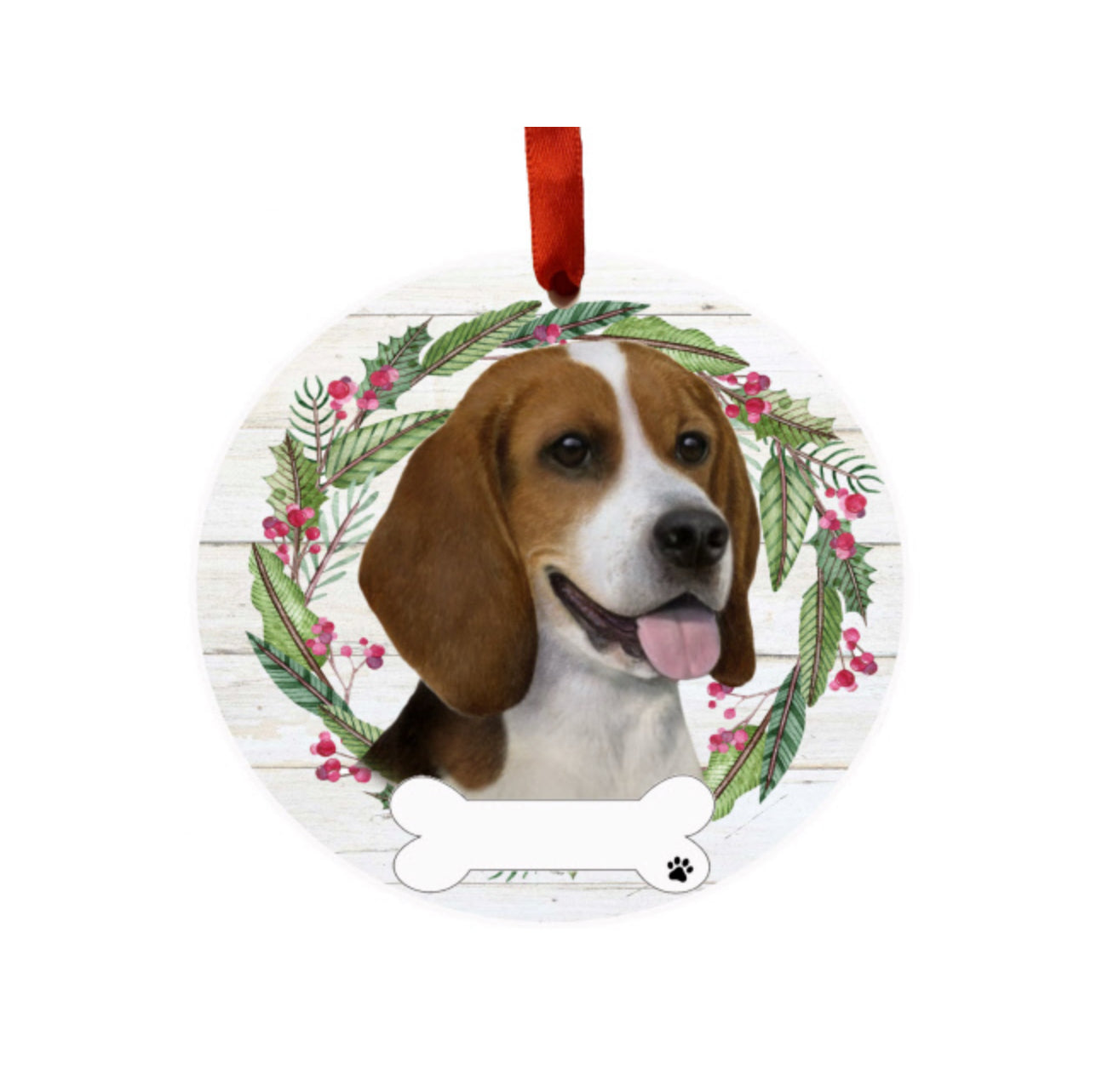 E&S Pets Ceramic Round Ornaments