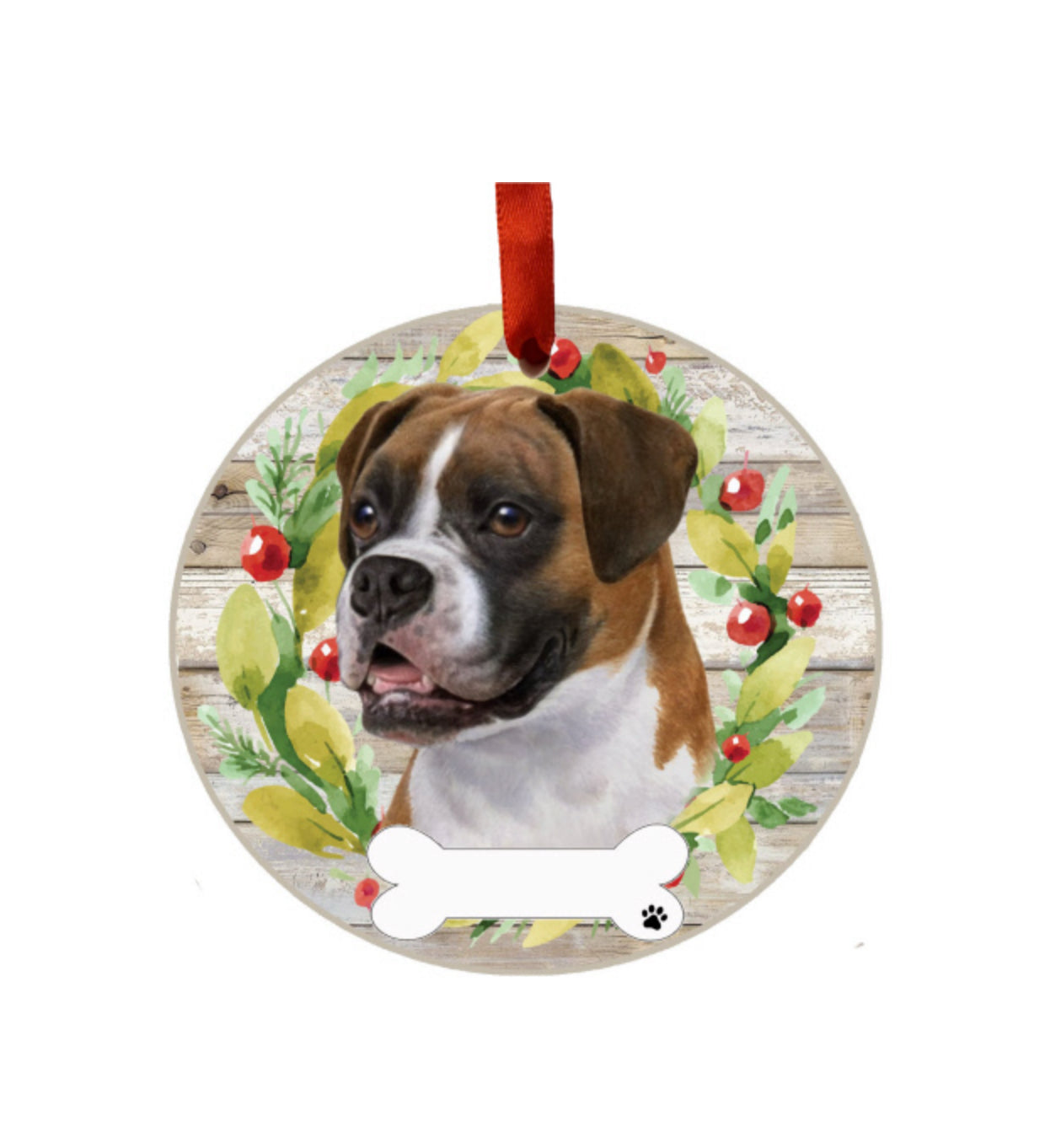 E&S Pets Ceramic Round Ornaments
