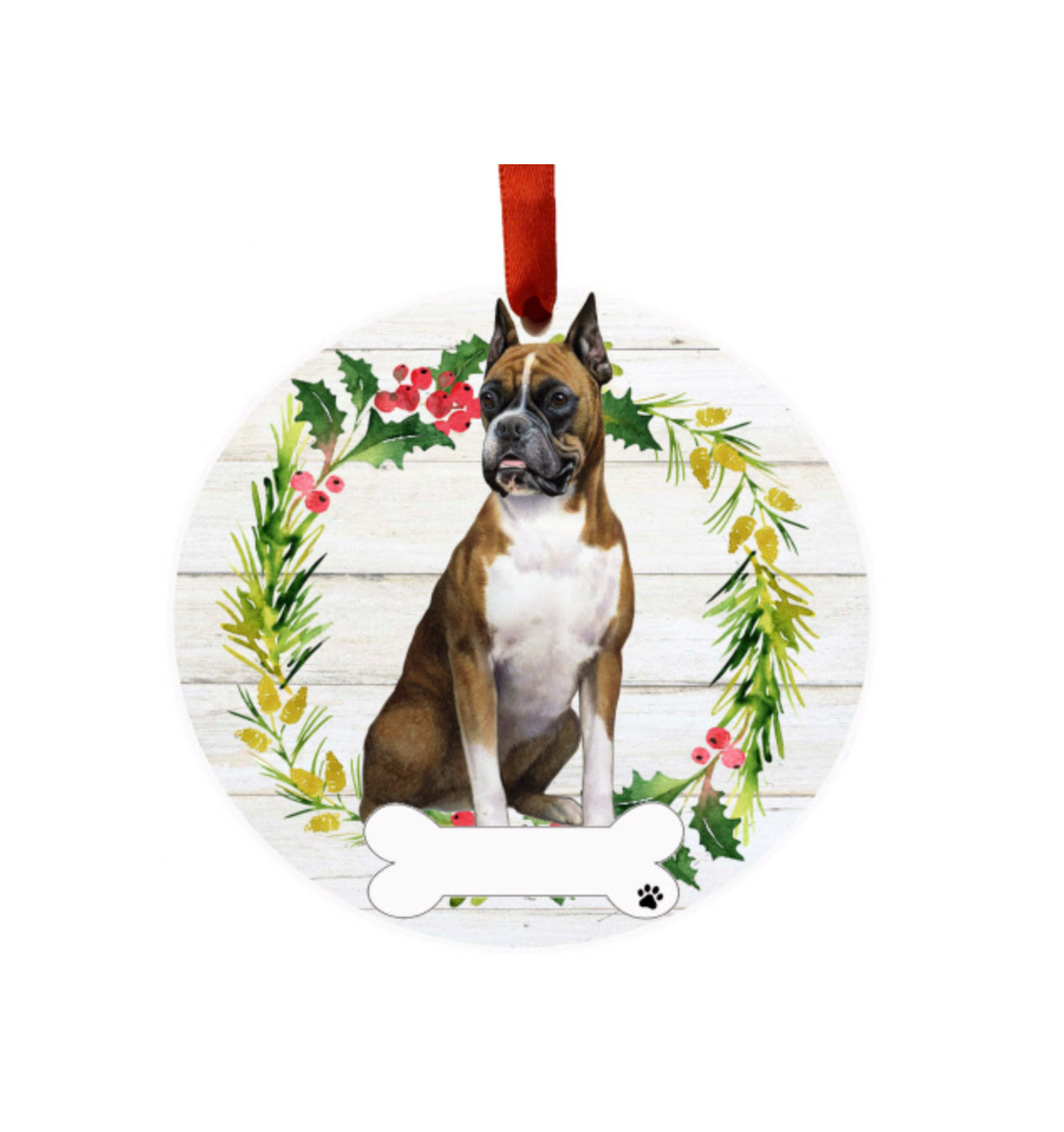 E&S Pets Ceramic Round Ornaments