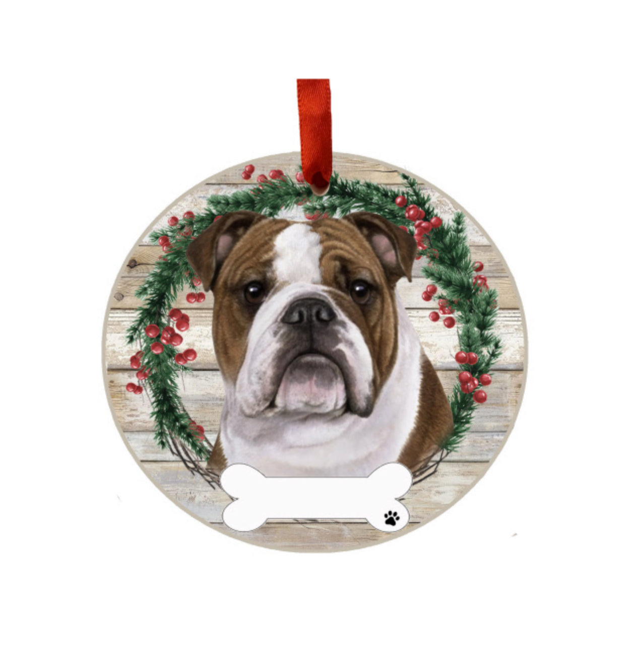 E&S Pets Ceramic Round Ornaments
