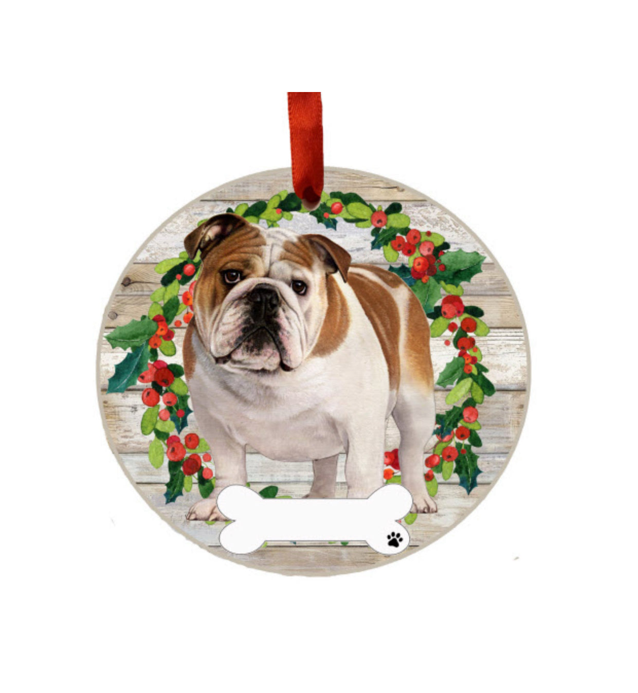 E&S Pets Ceramic Round Ornaments