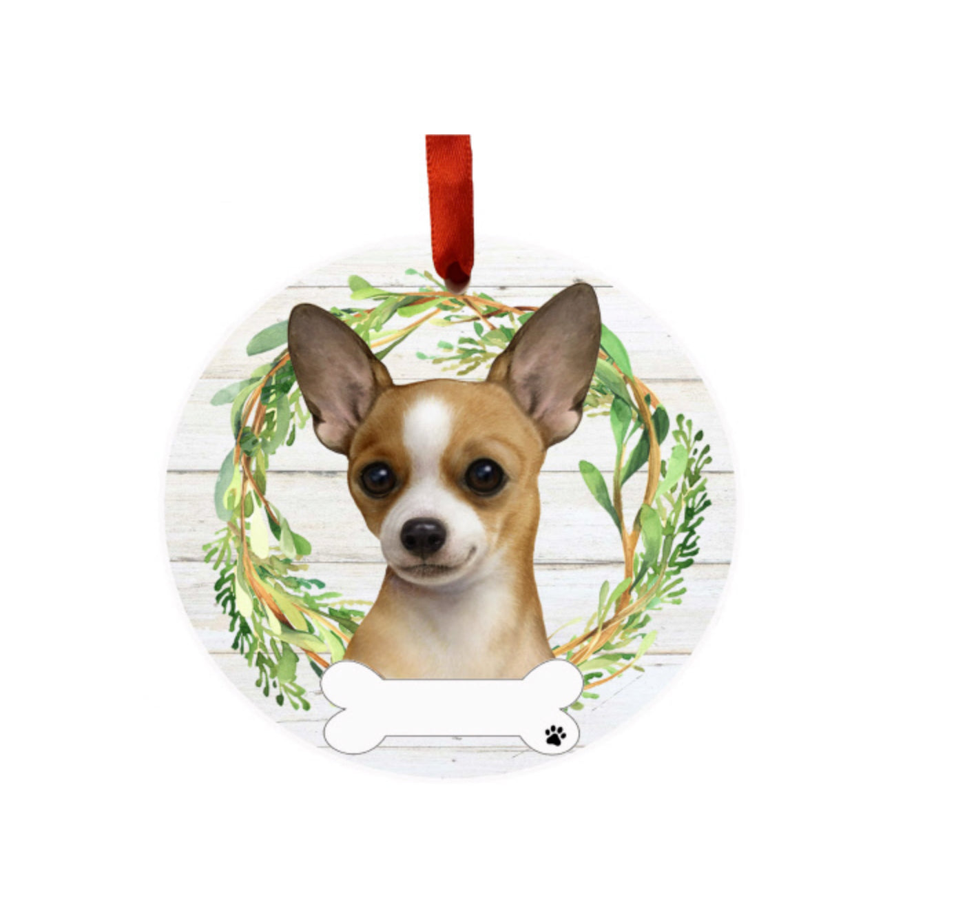 E&S Pets Ceramic Round Ornaments