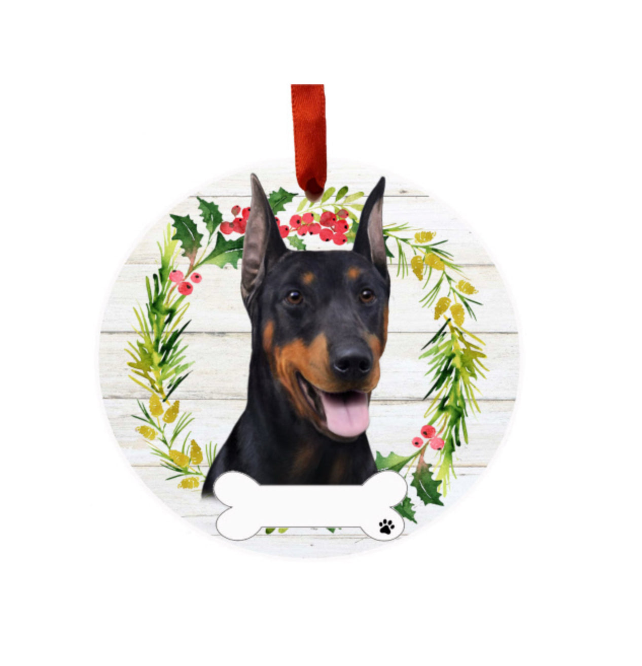 E&S Pets Ceramic Round Ornaments