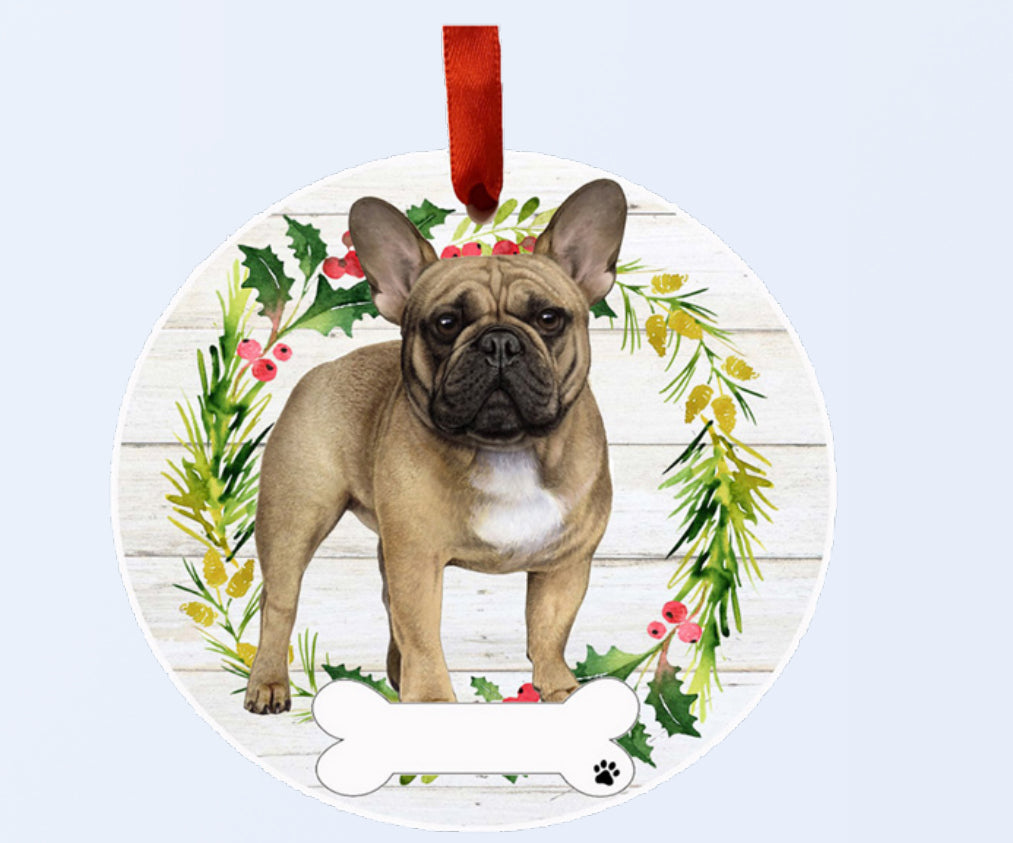 E&S Pets Ceramic Round Ornaments
