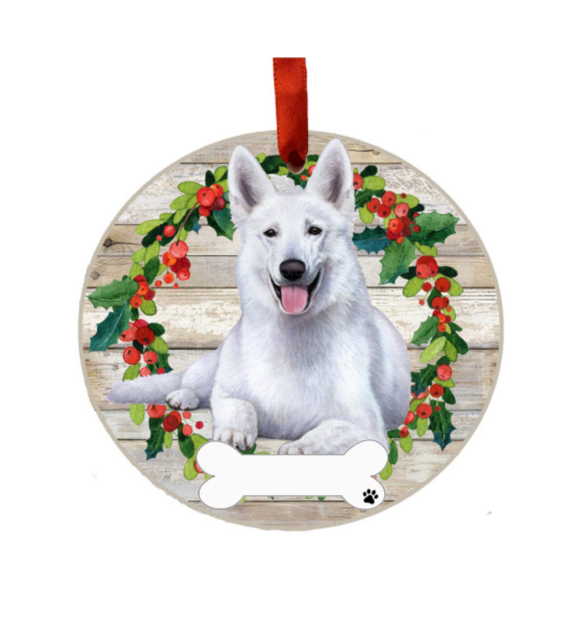 E&S Pets Ceramic Round Ornaments