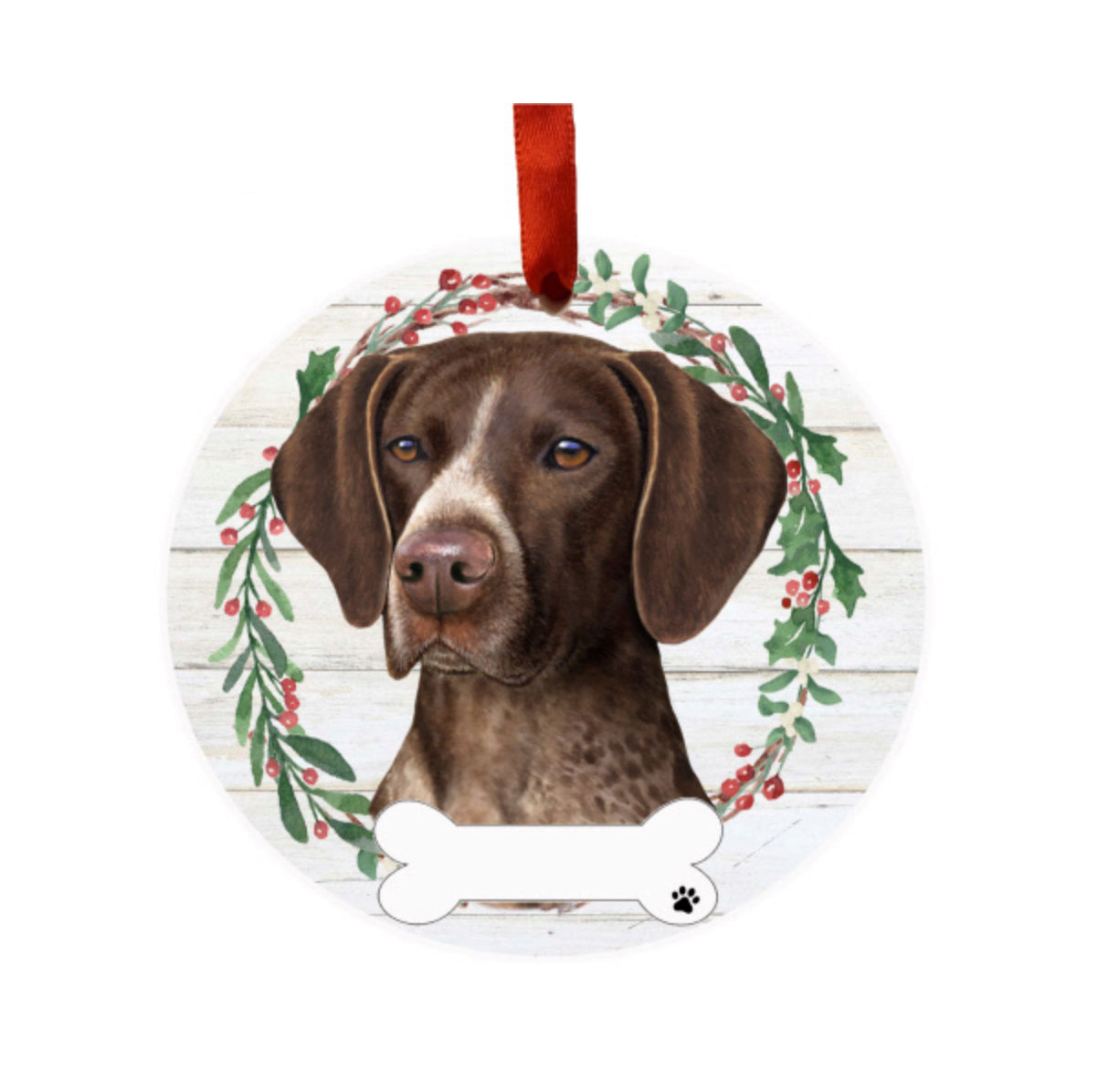 E&S Pets Ceramic Round Ornaments