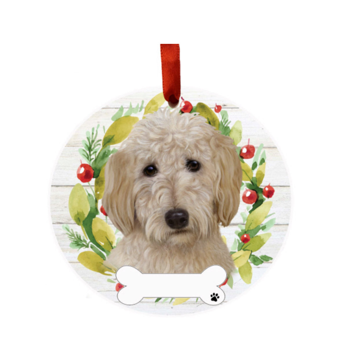 E&S Pets Ceramic Round Ornaments