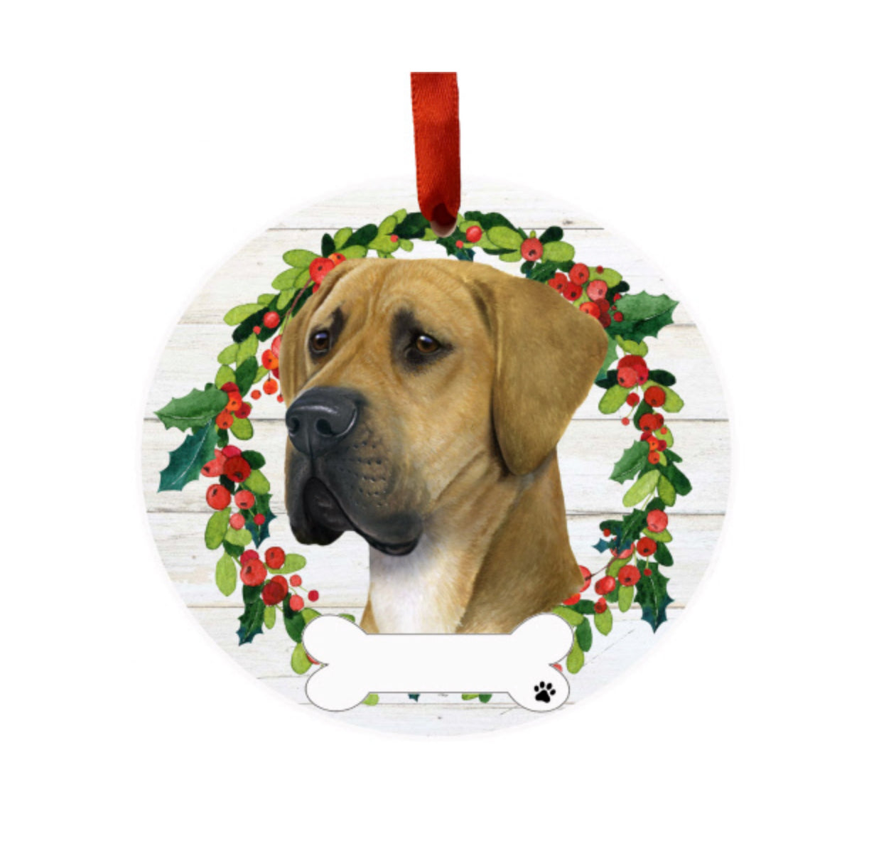 E&S Pets Ceramic Round Ornaments