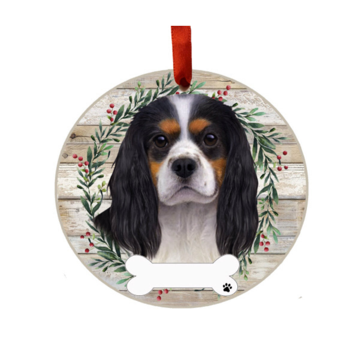 E&S Pets Ceramic Round Ornaments