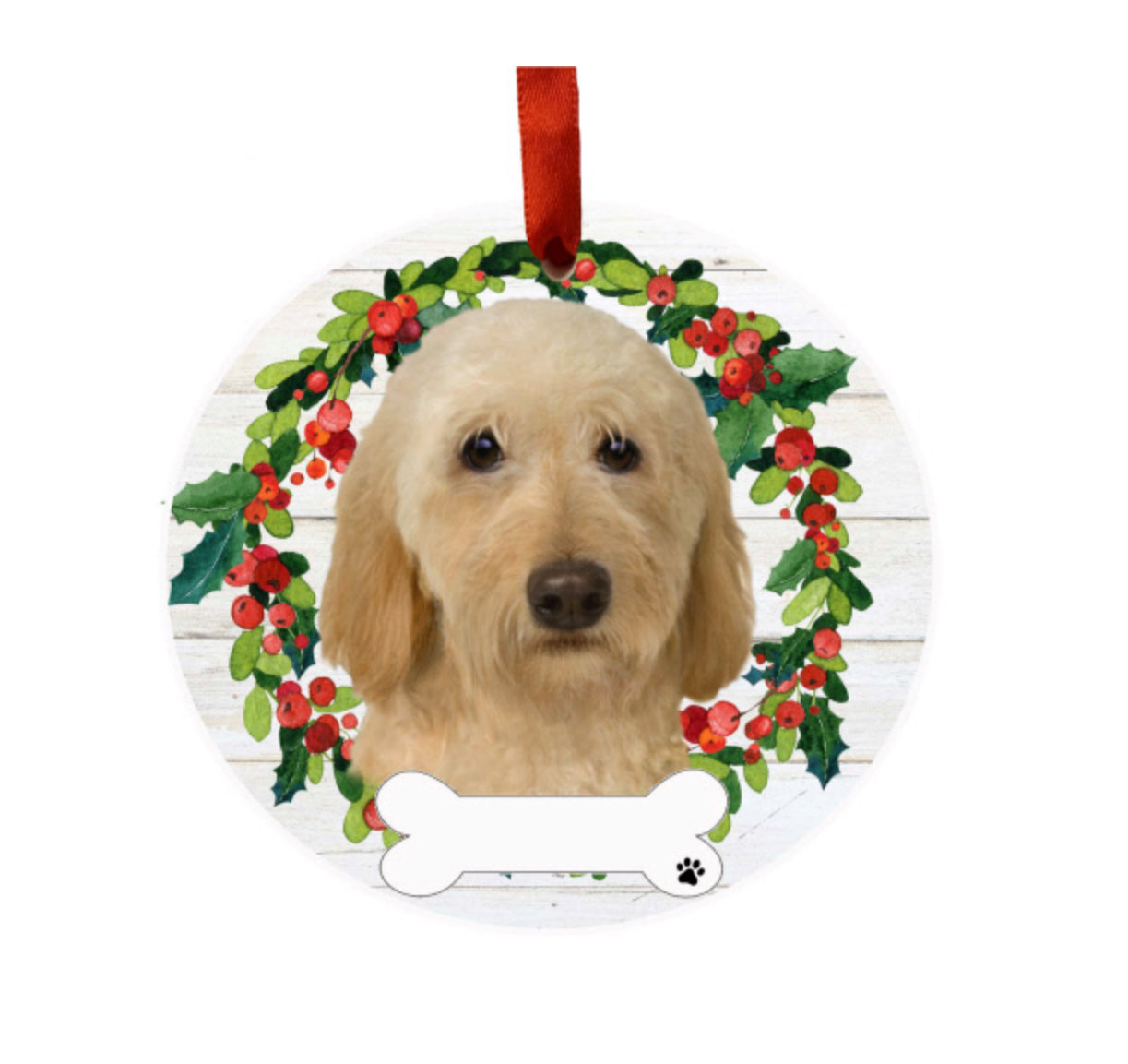 E&S Pets Ceramic Round Ornaments