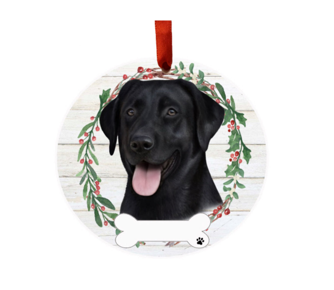 E&S Pets Ceramic Round Ornaments