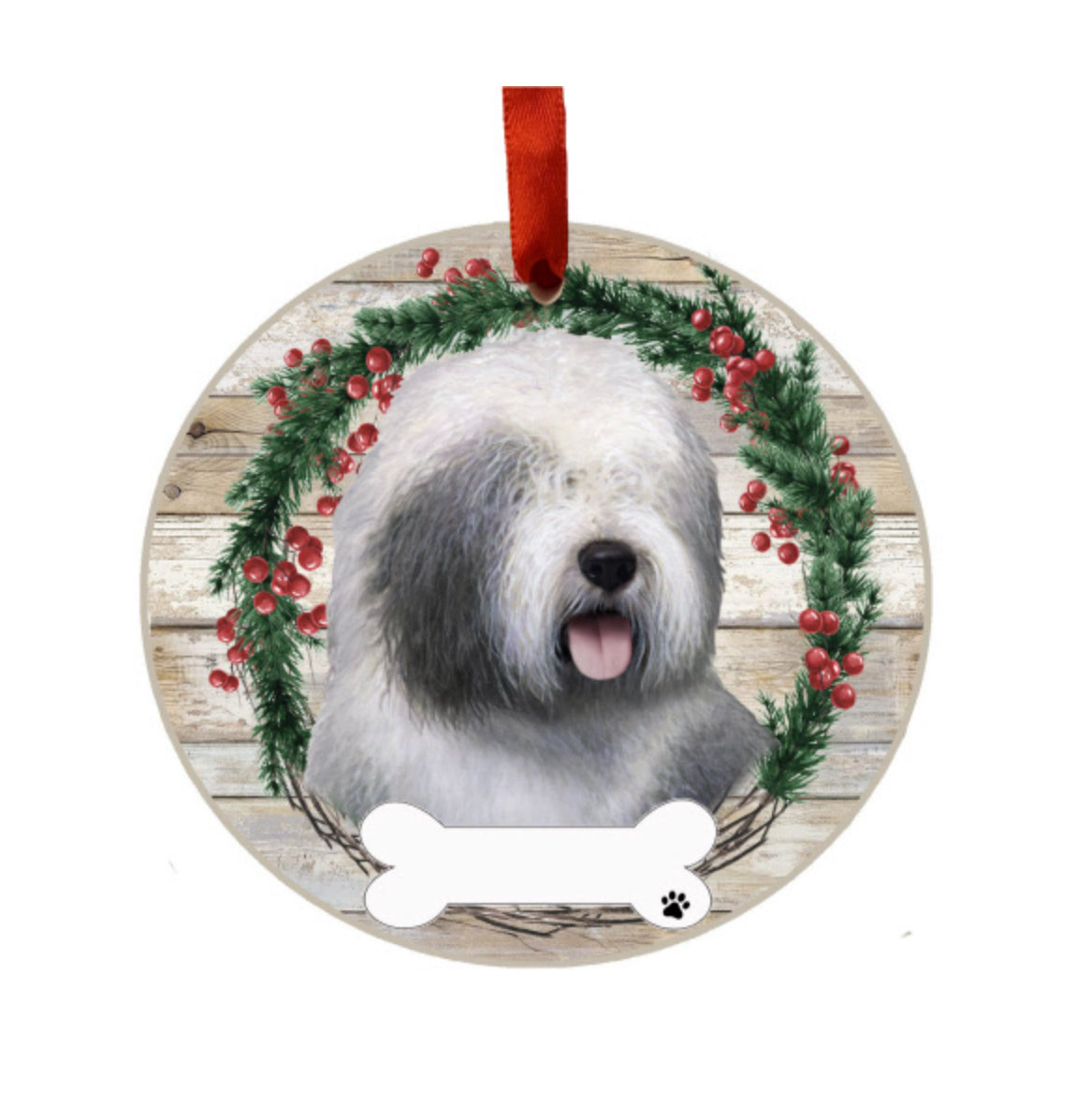 E&S Pets Ceramic Round Ornaments