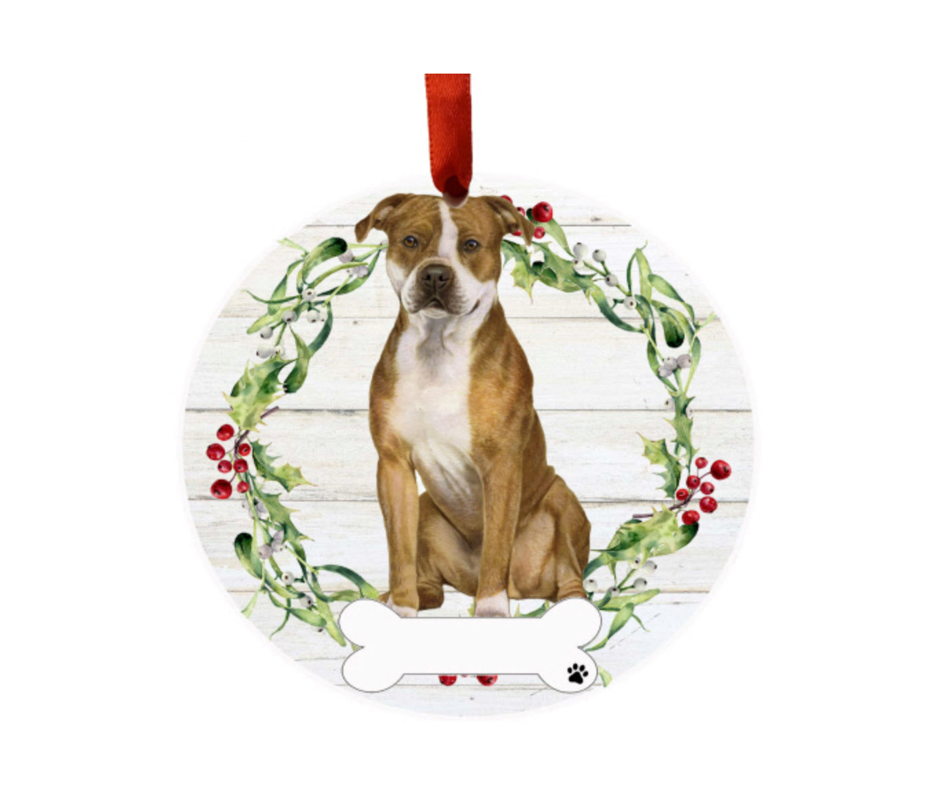 E&S Pets Ceramic Round Ornaments