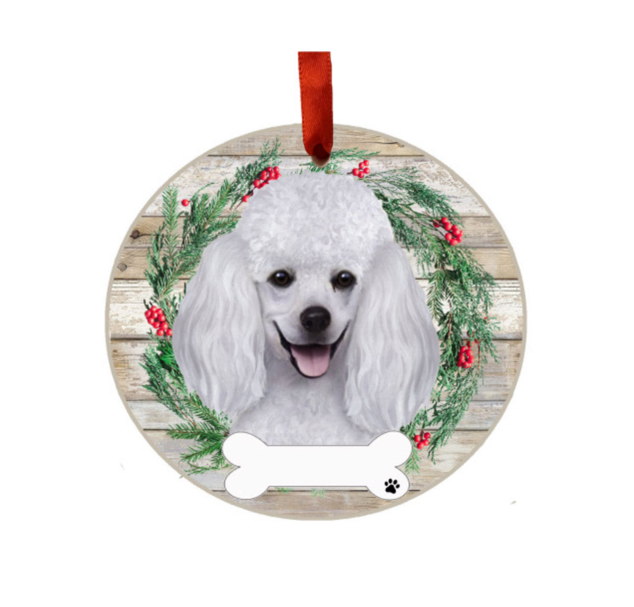 E&S Pets Ceramic Round Ornaments
