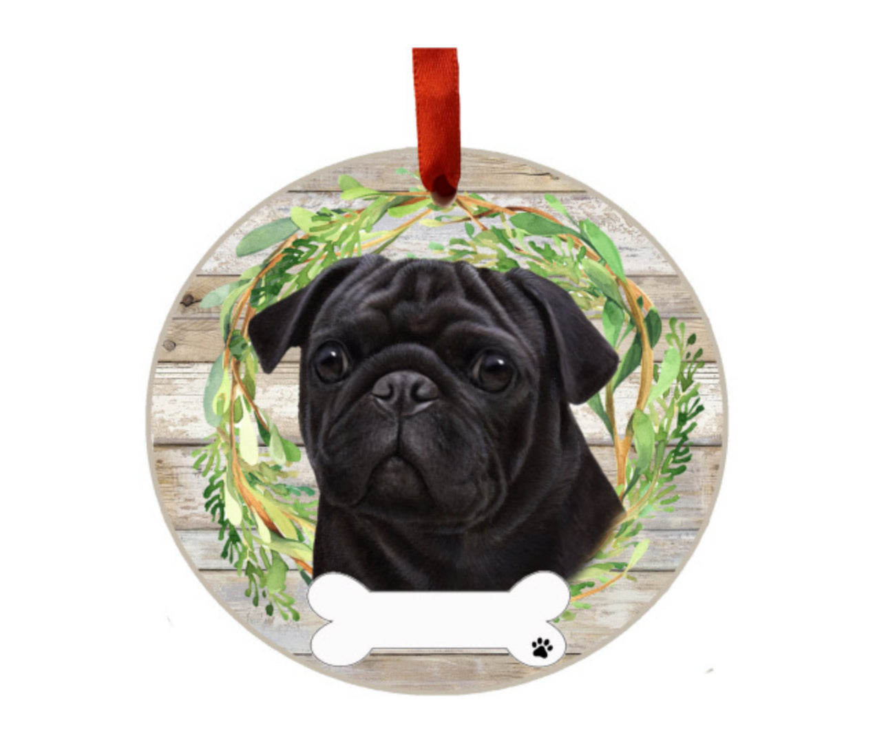 E&S Pets Ceramic Round Ornaments