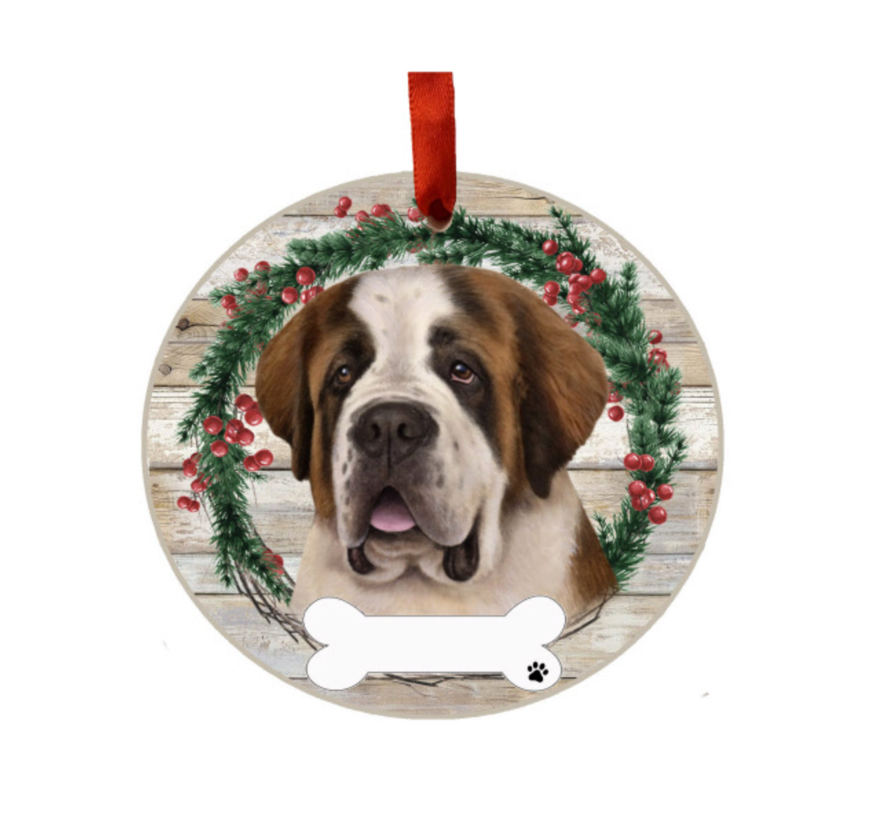 E&S Pets Ceramic Round Ornaments