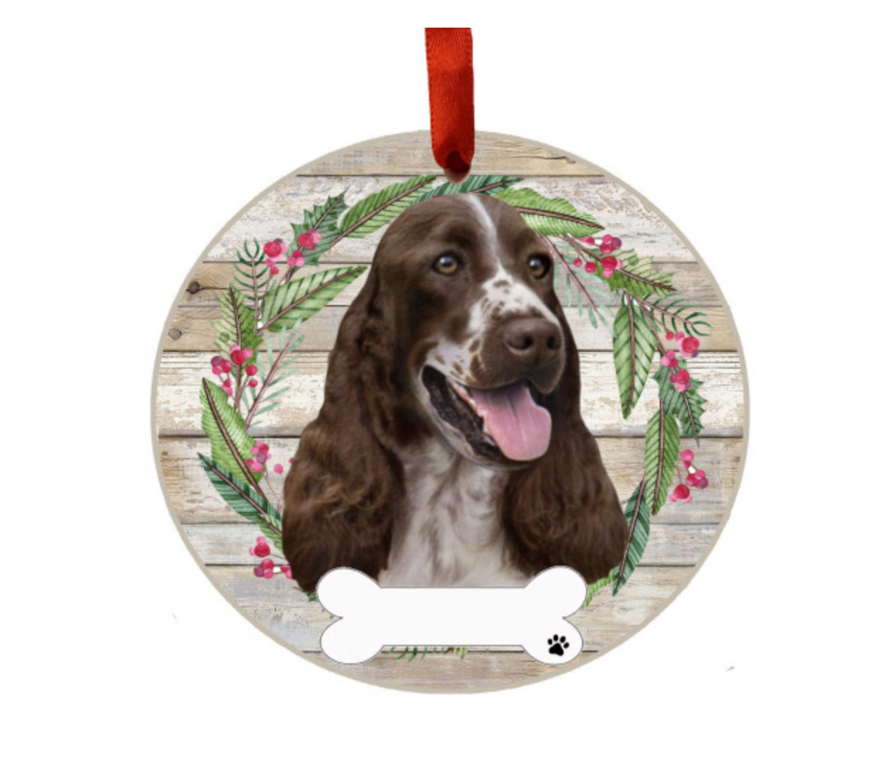 E&S Pets Ceramic Round Ornaments