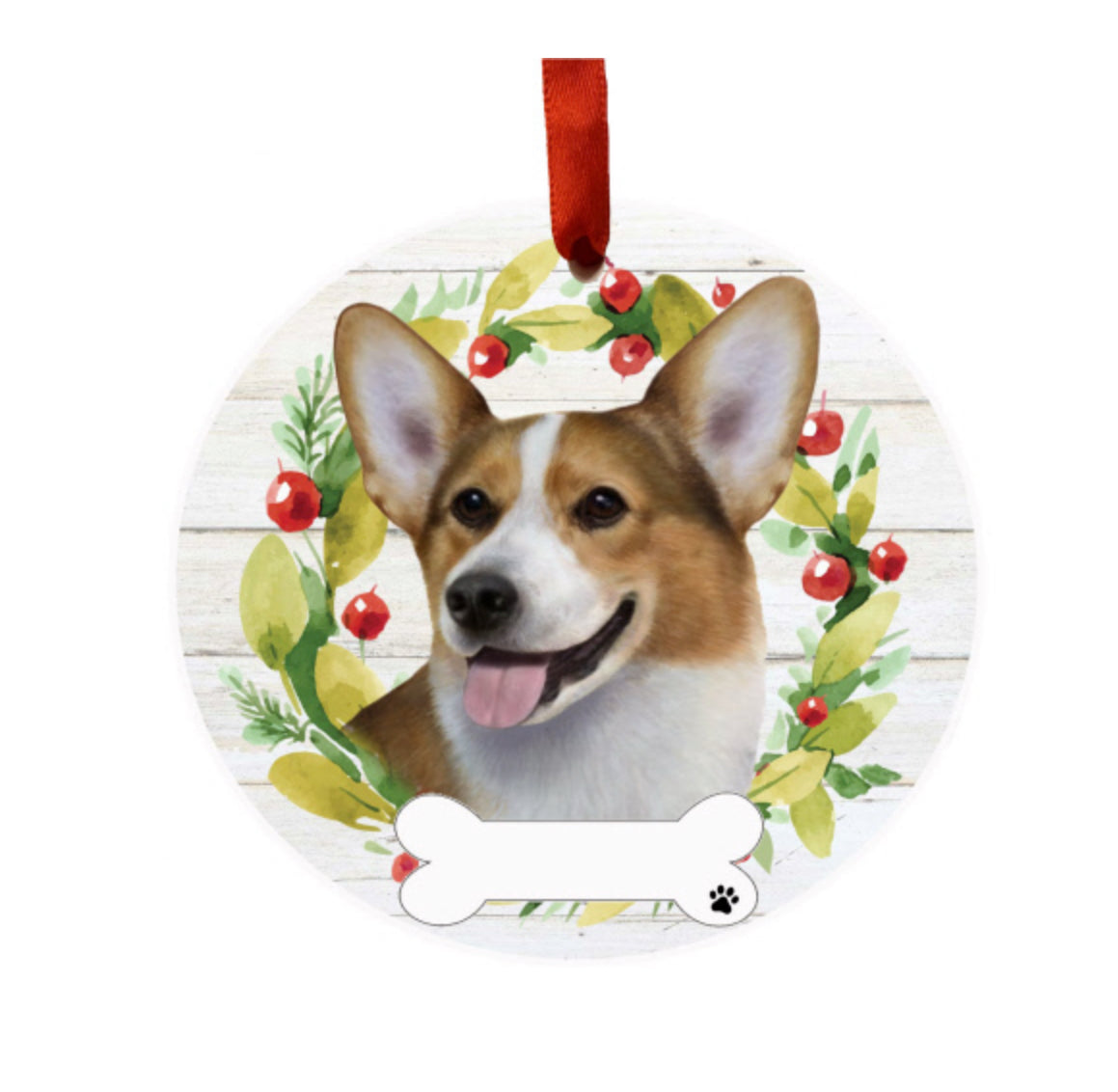 E&S Pets Ceramic Round Ornaments