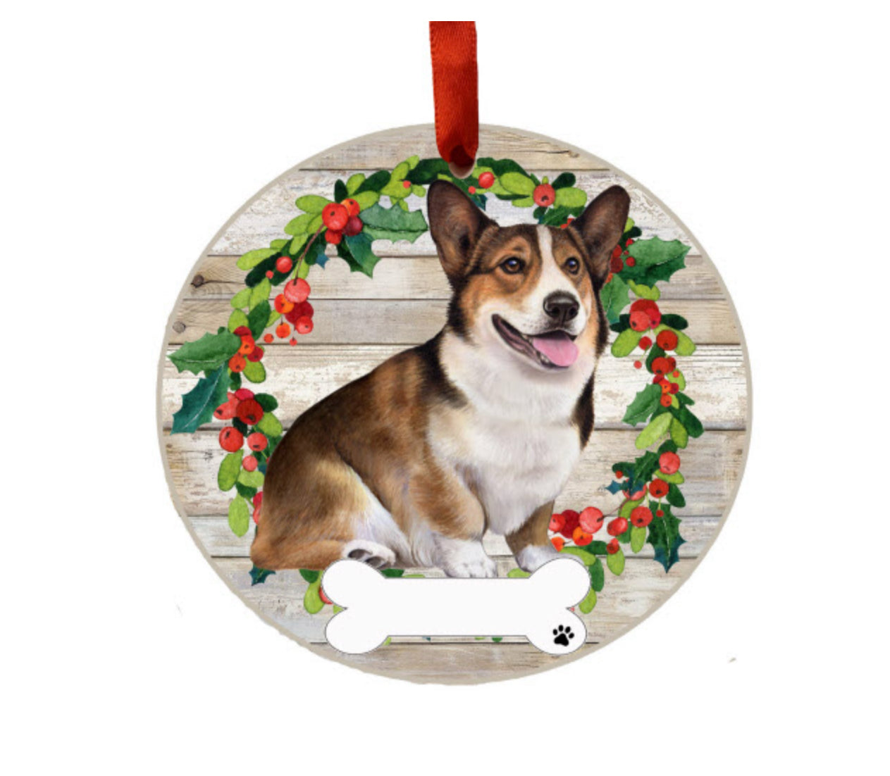 E&S Pets Ceramic Round Ornaments