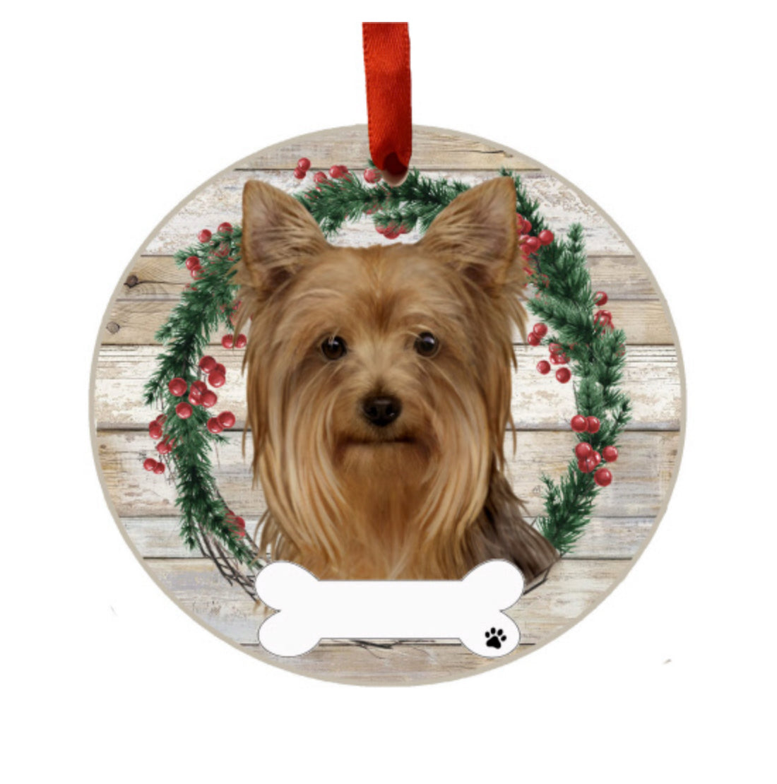 E&S Pets Ceramic Round Ornaments