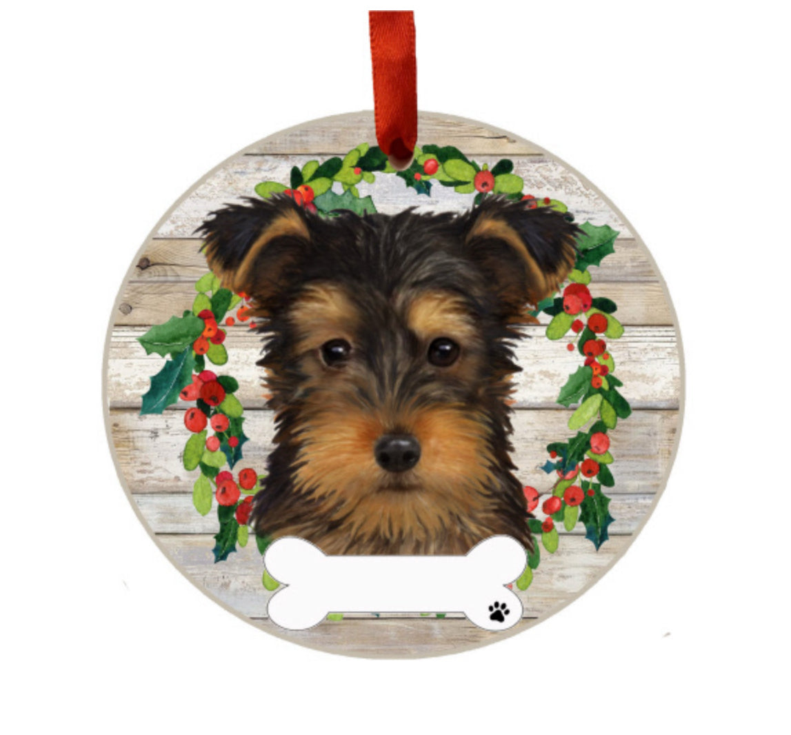 E&S Pets Ceramic Round Ornaments