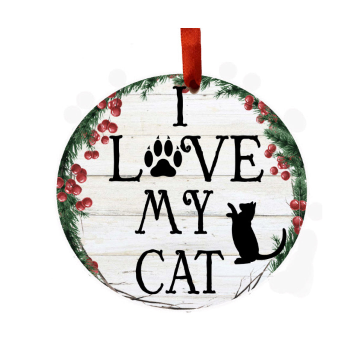 E&S Pets Ceramic Round Ornaments