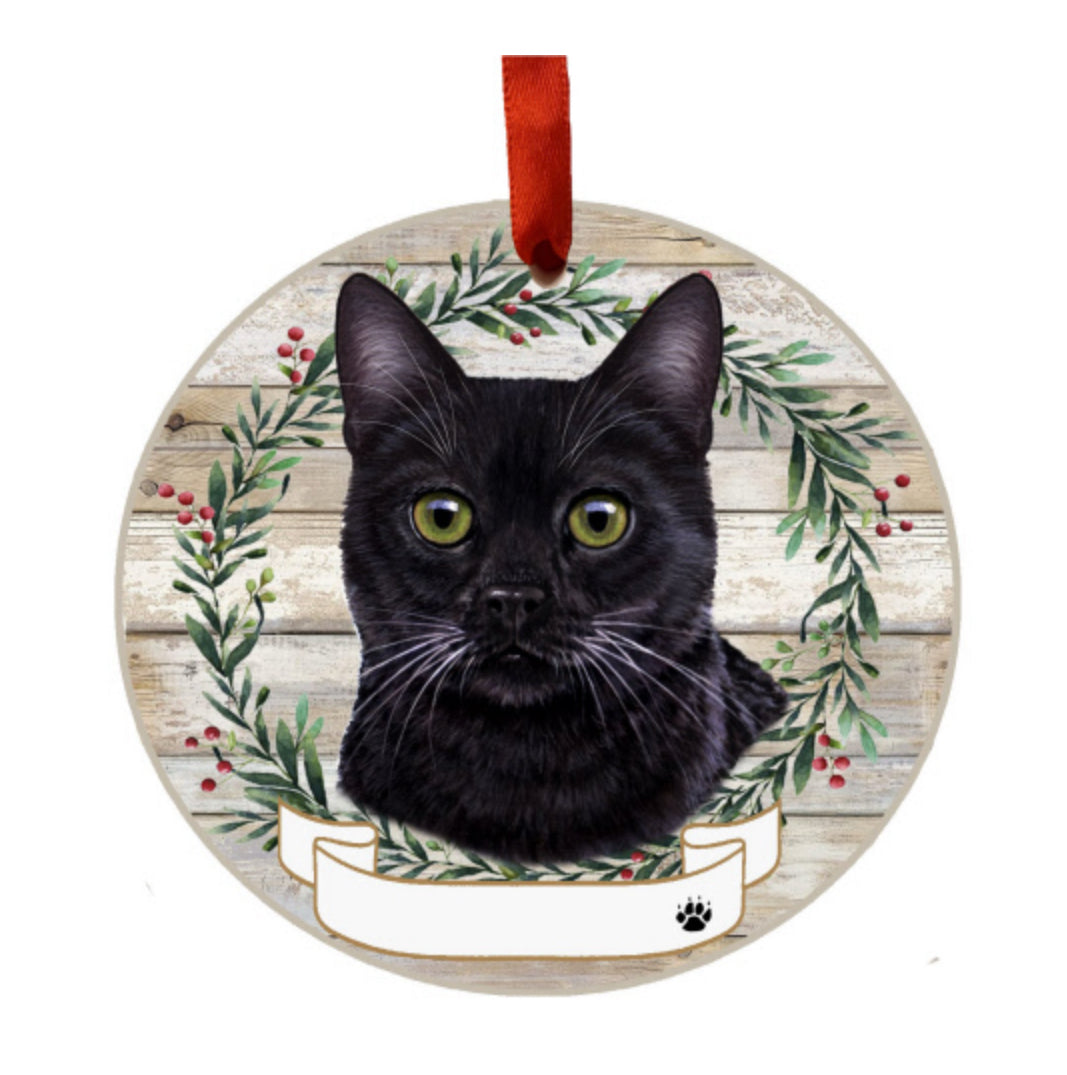 E&S Pets Ceramic Round Ornaments