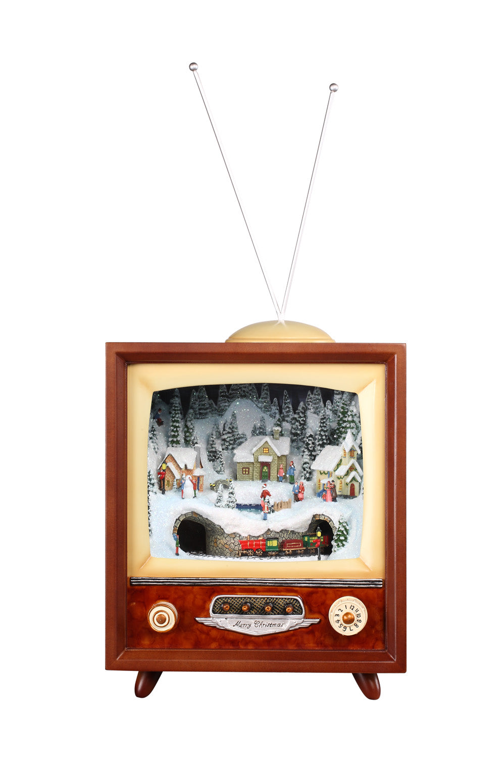 Lg. Christmas TV - Train