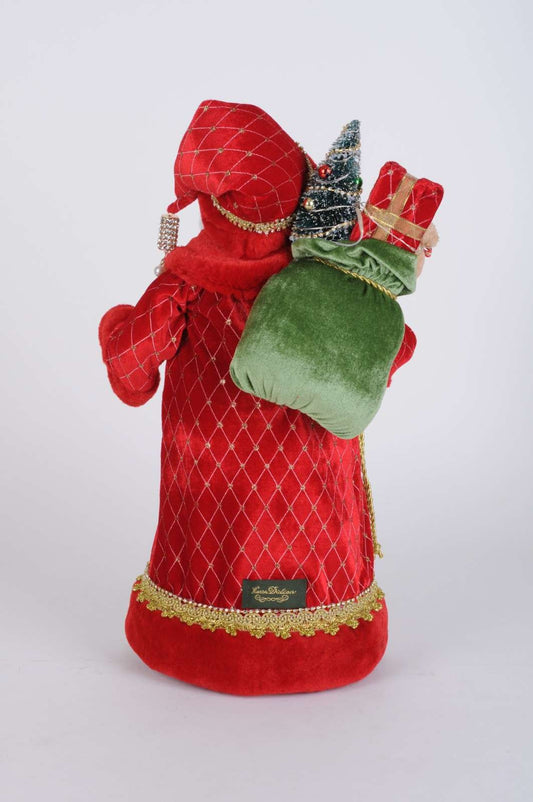 Lighted Holly Jolly Santa