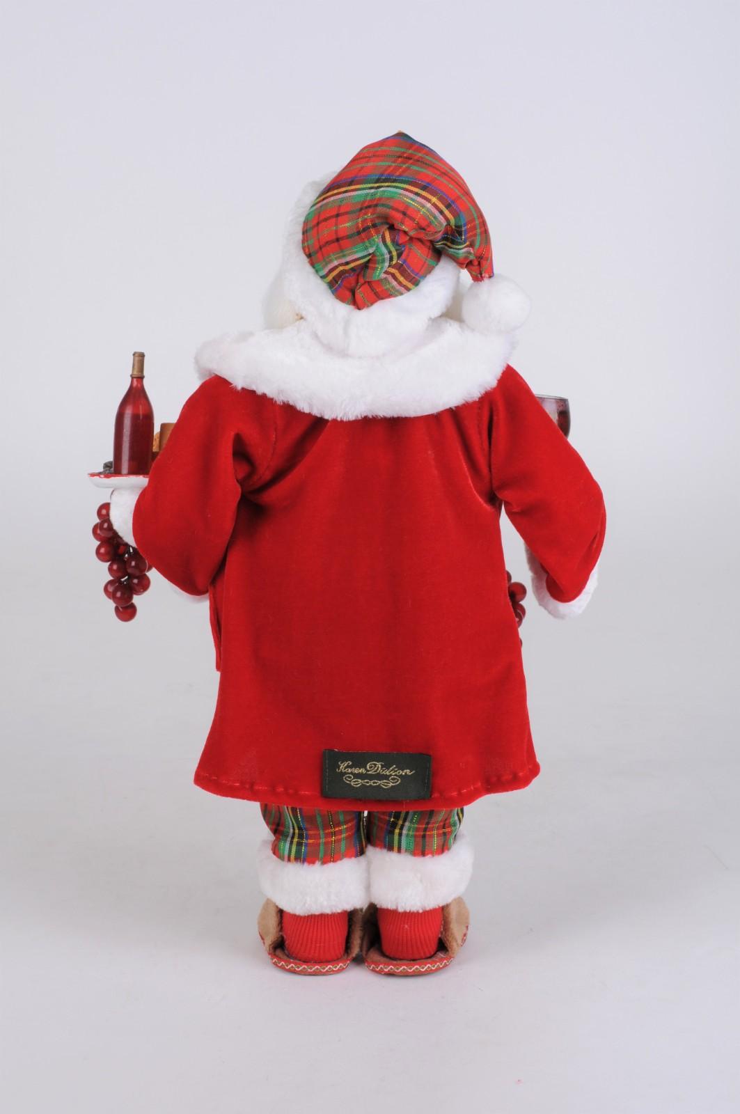 Midnight Snacking w/Wine Santa