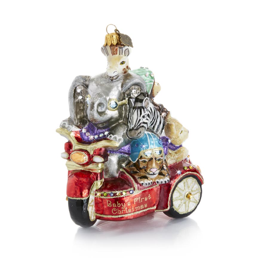 2020 Baby's First Christmas Glass Ornament