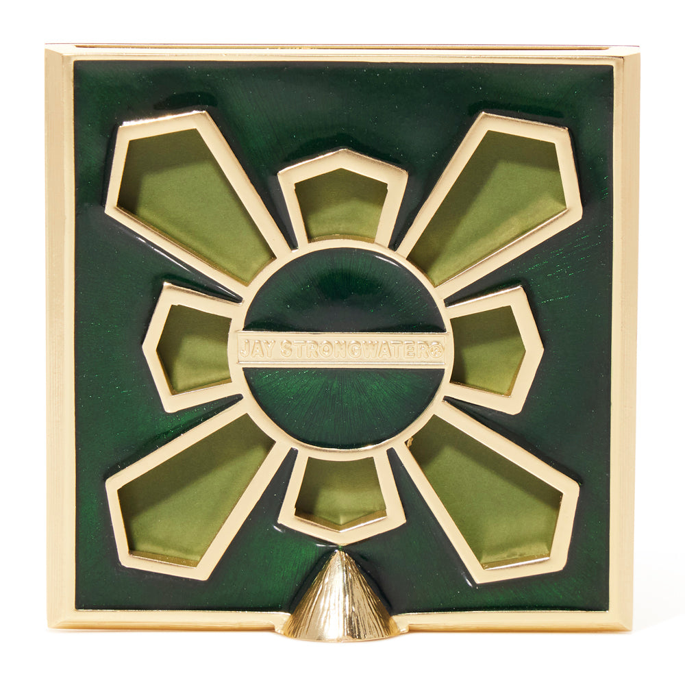 Leland Pave Corner 2" Frame - Green