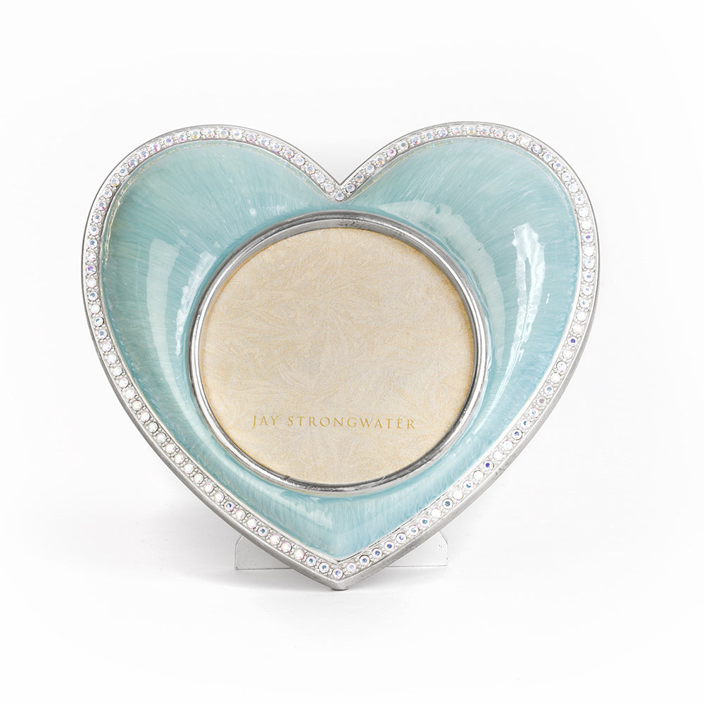 Chantal Heart Frame - Pale Blue