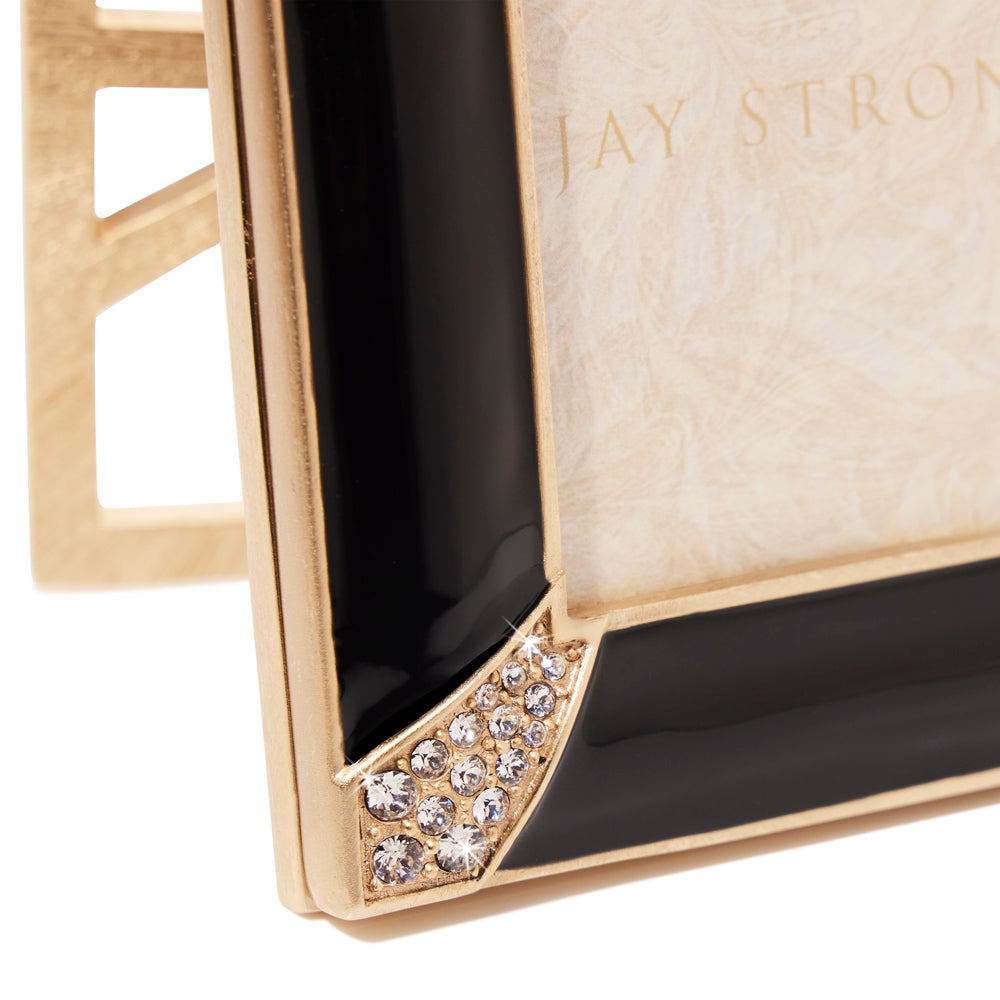 Lavinia 4" x 6" Frame- Black Onyx